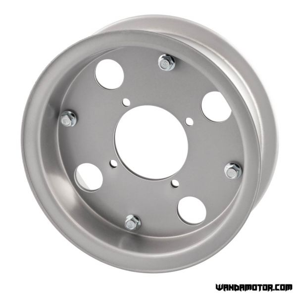 Steel rim Monkey 2.50-8 silver painted-1